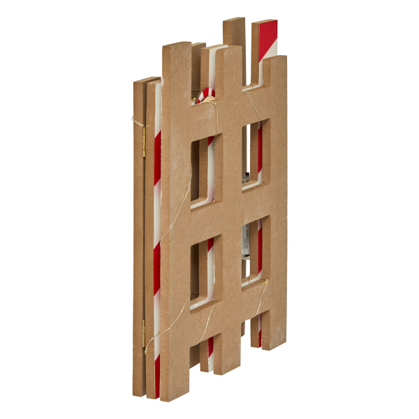 Χριστουγεννιάτικο Διακοσμητικό Με Led (66x1x30) F-R Fence 208932