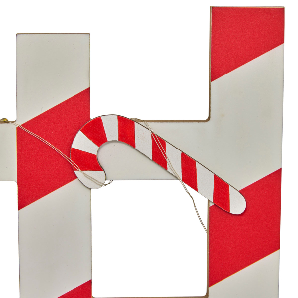 Χριστουγεννιάτικο Διακοσμητικό Με Led (66x1x30) F-R Fence 208932