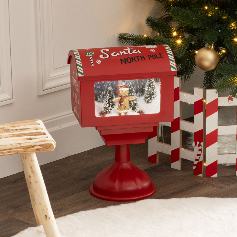 Χριστουγεννιάτικο Διακοσμητικό Με Led (27x21x41) F-R Mailbox 208942