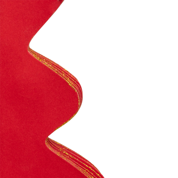 Χριστουγεννιάτικο Δεντράκι (Φ60x90) A-S Paper Tree Red 208343