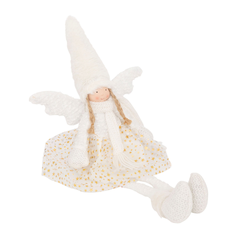 Χριστουγεννιάτικο Λούτρινο (20x10x56) A-S Angel Doll 208659
