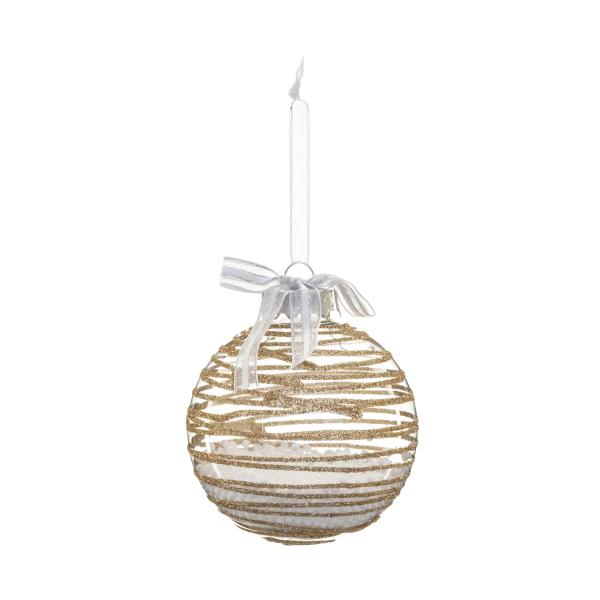 Στολίδι Χριστουγεννιάτικο (Φ8) A-S Gold Lines 166000