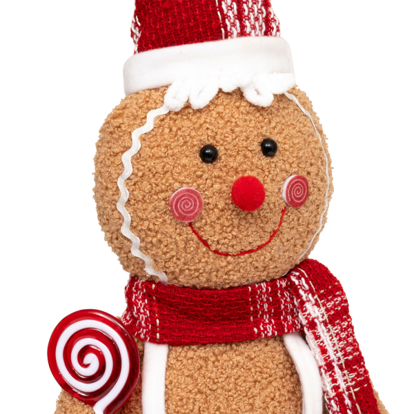 Χριστουγεννιάτικο Λούτρινο (21x12x49) A-S Gingerbread Girl 208408