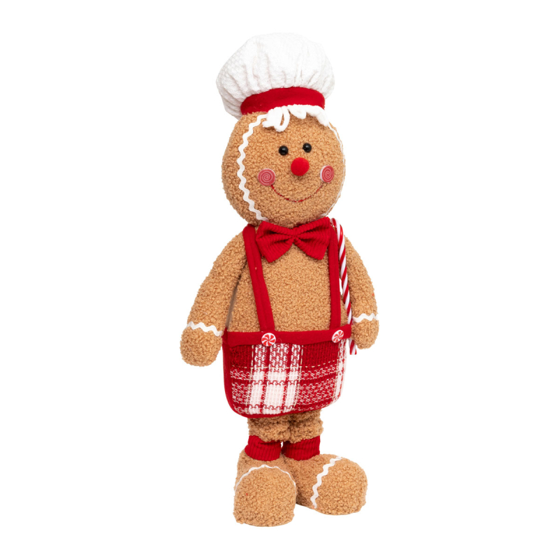 Χριστουγεννιάτικο Λούτρινο (23x13x61) A-S Gingerbread Boy 208409