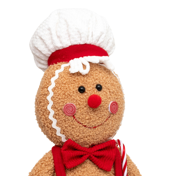 Χριστουγεννιάτικο Λούτρινο (23x13x61) A-S Gingerbread Boy 208409
