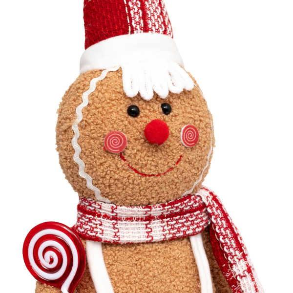 Χριστουγεννιάτικο Λούτρινο (23x13x61) A-S Gingerbread Girl 208409