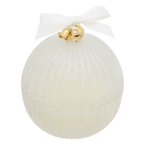 Χριστουγεννιάτικο Αρωματικό Κερί 50gr (Φ7.9x9.5) A-S White 208447