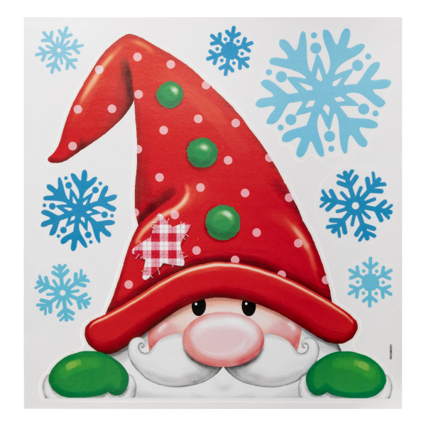 Χριστουγεννιάτικα Αυτοκόλλητα Παραθύρου A-S Gnome 208246