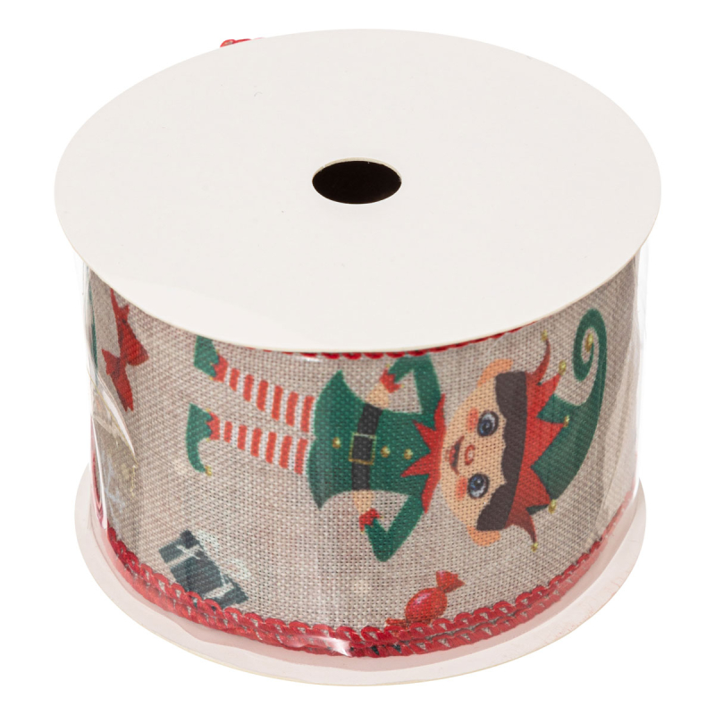 Χριστουγεννιάτικη Κορδέλα (300x5) A-S Elf 199359