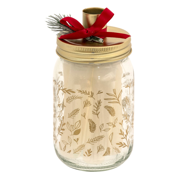 Χριστουγεννιάτικο Κηροπήγιο Με Κεριά (4τμχ) A-S White 208542