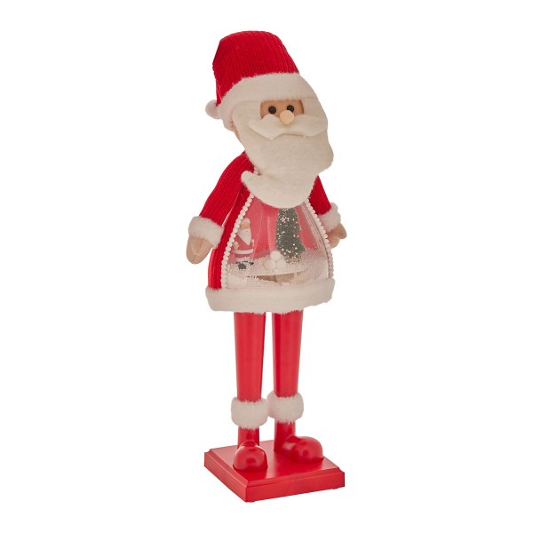 Χριστουγεννιάτικος Άγιος Βασίλης Με Led (14x11x56) F-R Santa 209810