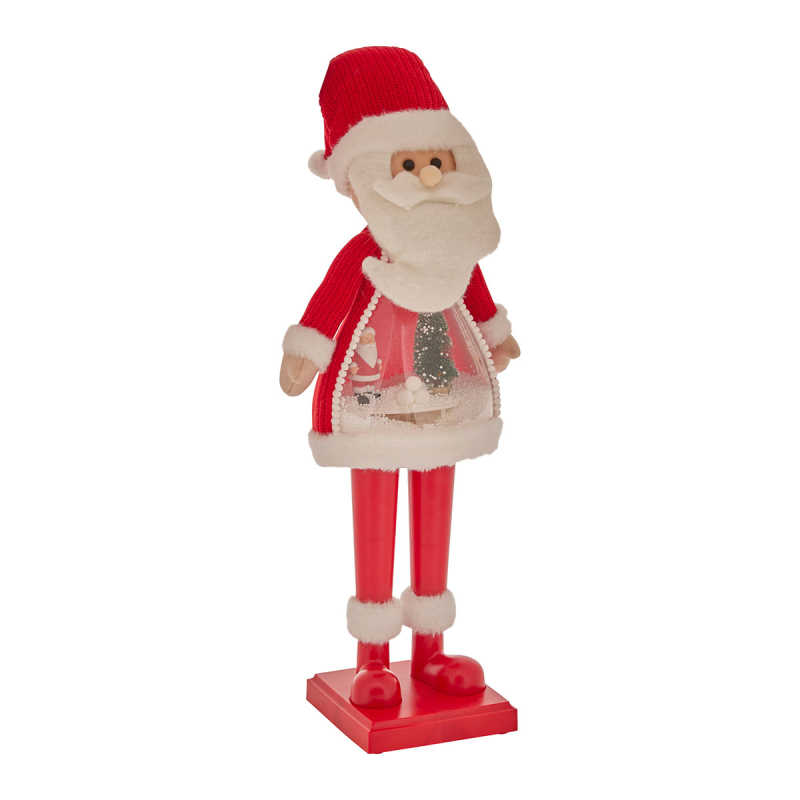 Χριστουγεννιάτικος Άγιος Βασίλης Με Led (14x11x56) F-R Santa 209810