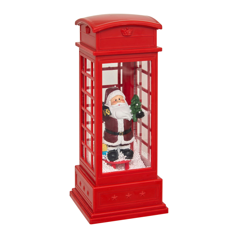 Χριστουγεννιάτικο Διακοσμητικό Με Led (10.5x10.5x25) F-R Santa 209845