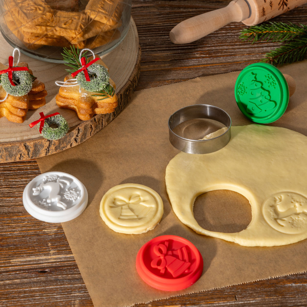 Κουπ Πατ Ανοξείδωτο + Σφραγίδα Ζαχαροπλαστικής (Σετ) F-V 204666