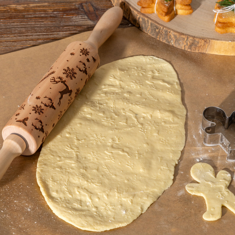 Χριστουγεννιάτικος Πλάστης Ζαχαροπλαστικής Ανάγλυφος F-V Reindeer 204670