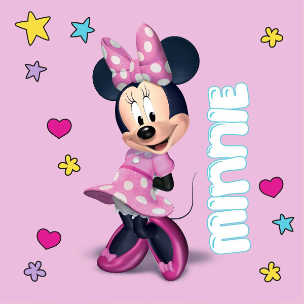 Παιδικό Μαγικό Πετσετάκι (30x30) Dimcol Minnie 78 Pink