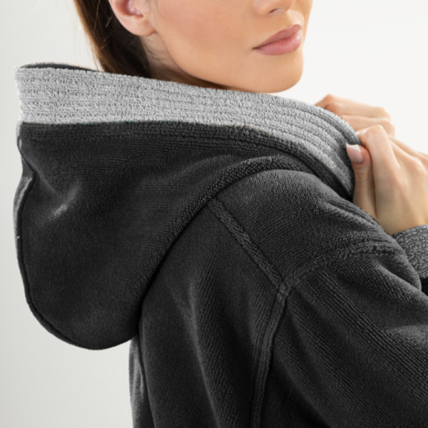 Μπουρνούζι Guy Laroche Monogram Black