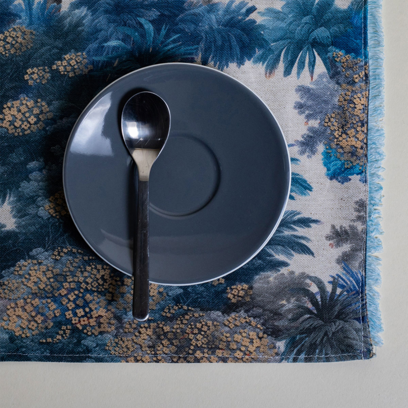 Σουπλά (Σετ 2τμχ) White Fabric Philippa Multi