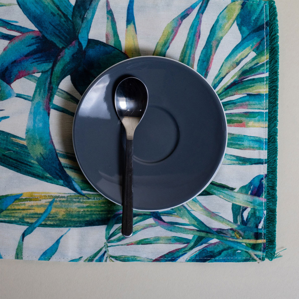 Σουπλά (Σετ 2τμχ) White Fabric Teva Multi