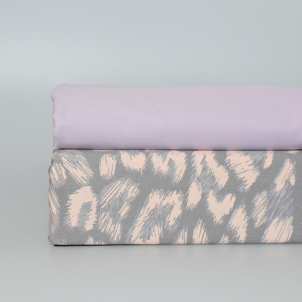 Παπλωματοθήκη Υπέρδιπλη (Σετ 230x250) 2 Όψεων Ravelia Sateen Amelie