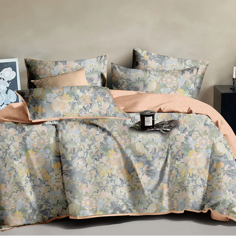 Σεντόνια Υπέρδιπλα (Σετ) Ravelia Sateen Sienna