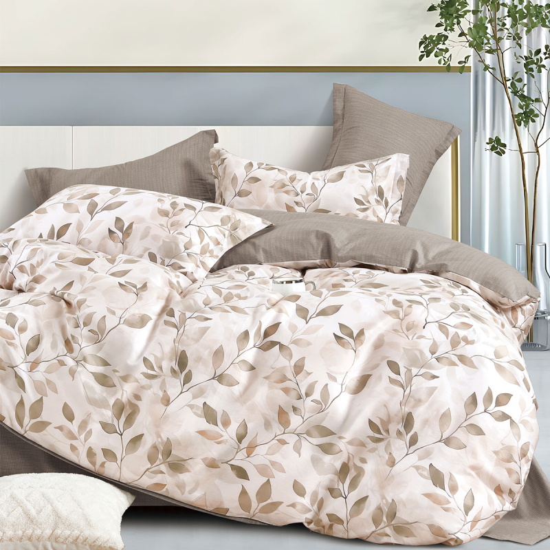 Παπλωματοθήκη Υπέρδιπλη (Σετ 230x250) 2 Όψεων Ravelia Sateen Isabella