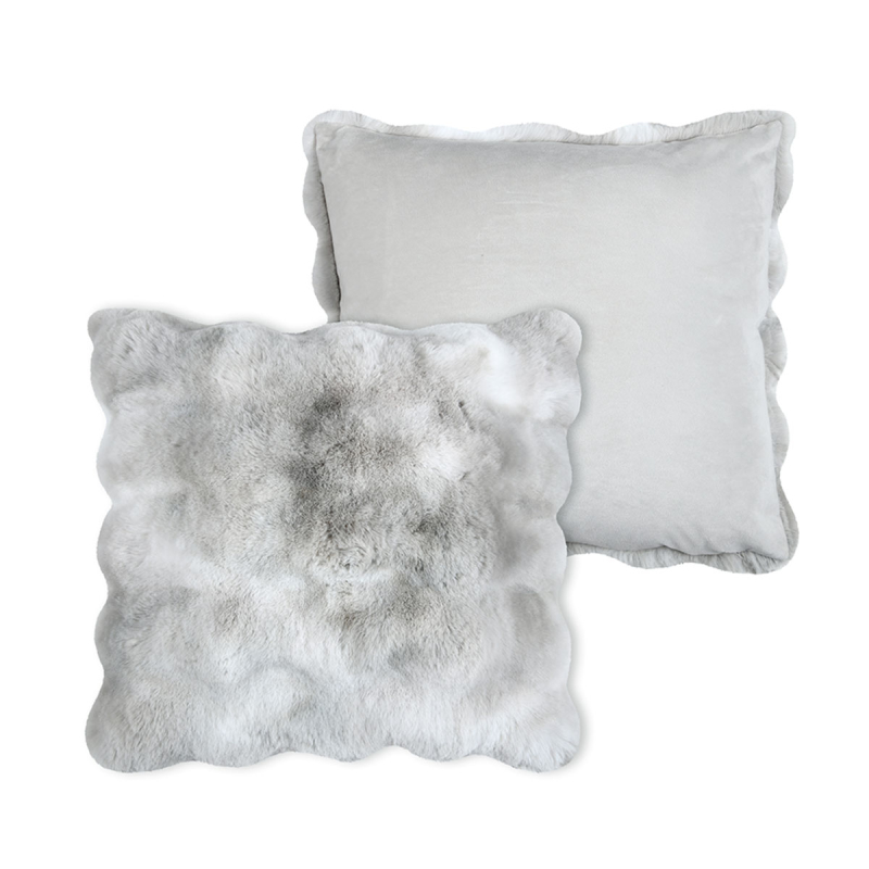 Διακοσμητικό Μαξιλάρι Γούνινο 2 Όψεων (45x45) S-F Nebraska Perle C0C810002