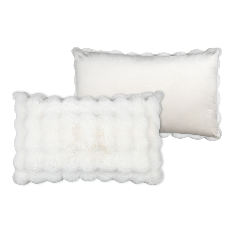 Διακοσμητικό Μαξιλάρι Γούνινο 2 Όψεων (50x80) S-F Nebraska Ecru C6C810001
