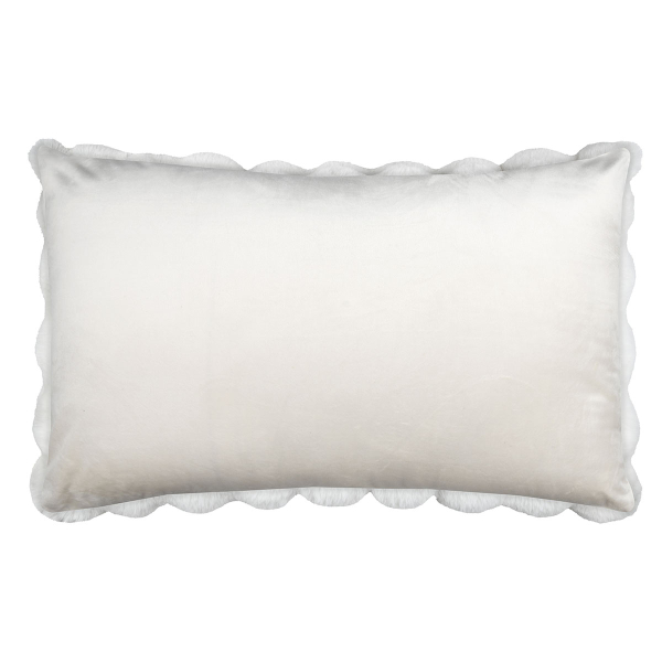 Διακοσμητικό Μαξιλάρι Γούνινο 2 Όψεων (50x80) S-F Nebraska Ecru C6C810001