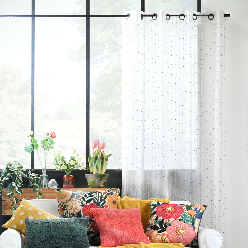 Κουρτίνα (140x260) Με Τρουκς S-F Betty Blanc R6D911001VL