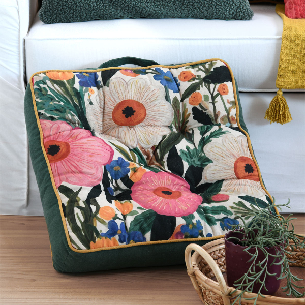 Μαξιλάρα Δαπέδου (45x45x10) S-F Betty Multicolor C5D911001