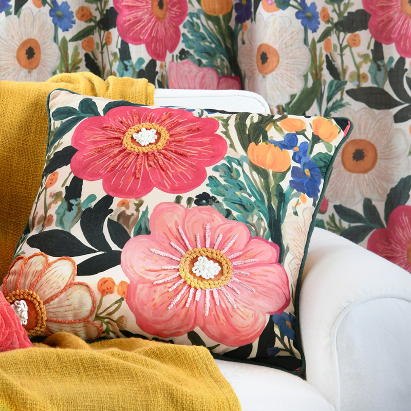 Διακοσμητικό Μαξιλάρι 2 Όψεων (45x45) S-F Betty Multicolour C1D911002