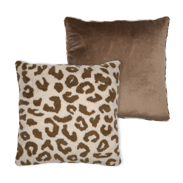 Διακοσμητικό Μαξιλάρι Γούνινο 2 Όψεων (45x45) S-F Fauves Beige C1D939001