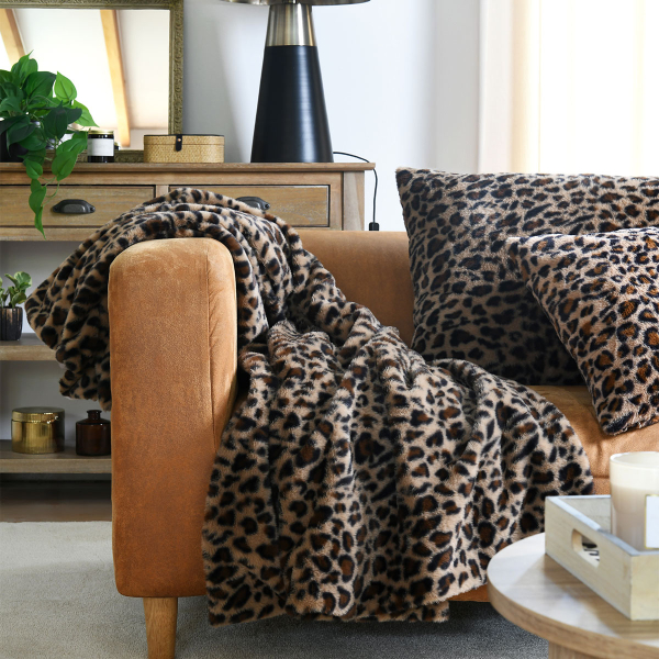 Κουβέρτα Καναπέ Fleece (130x160) S-F Fauves Camel P2D939001