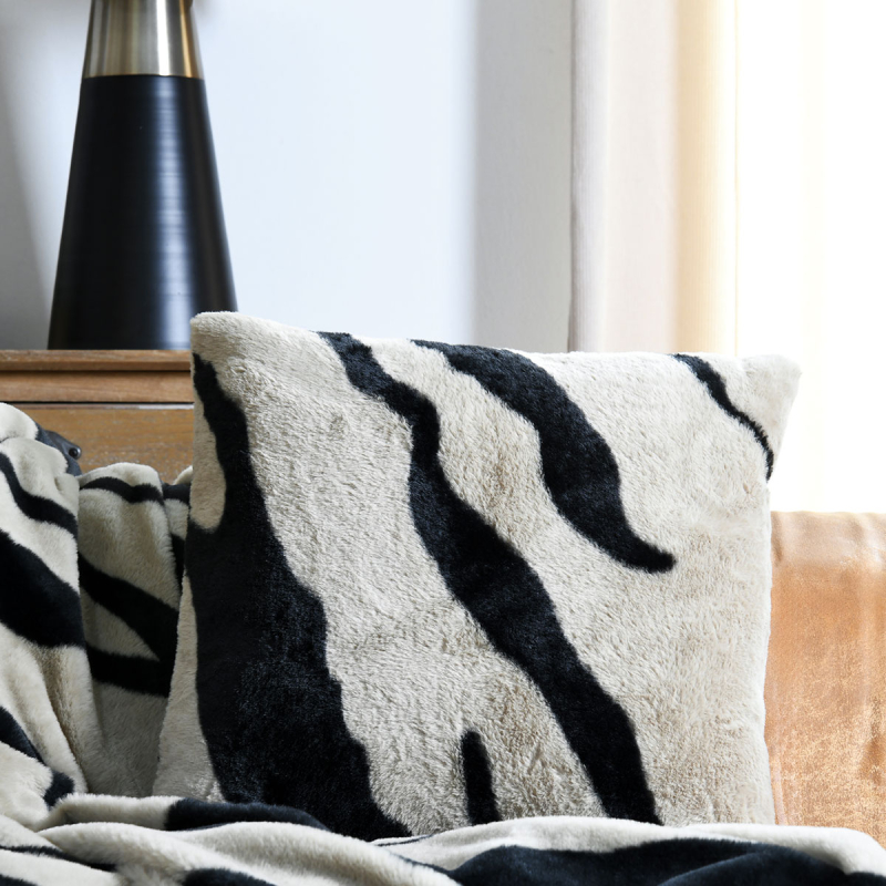 Διακοσμητικό Μαξιλάρι Γούνινο 2 Όψεων (45x45) S-F Fauves Taupes C1D939003