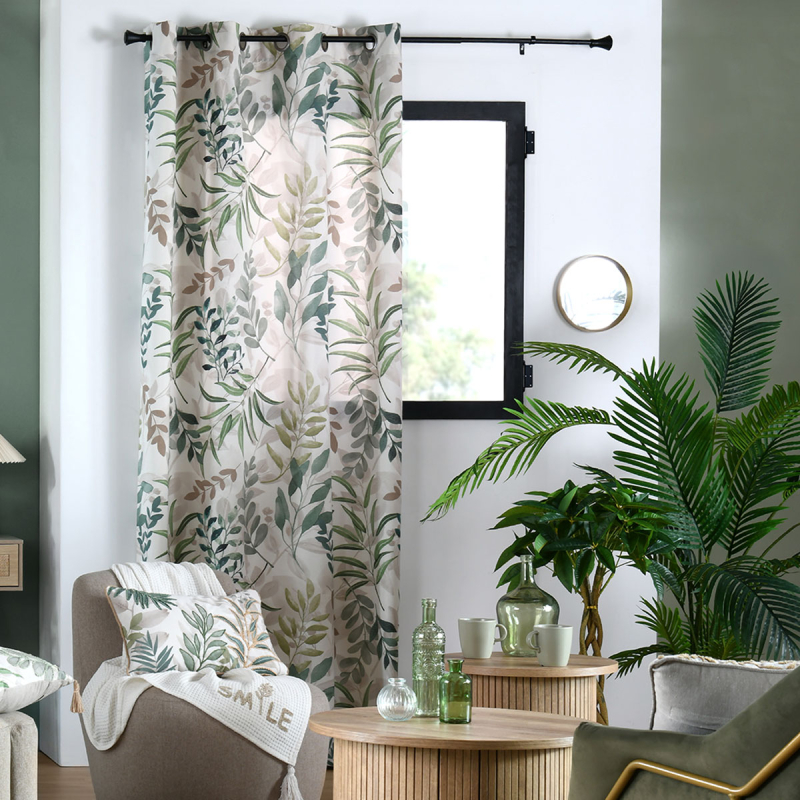 Κουρτίνα (140x260) Με Τρουκς S-F Ombrage Vert R6D915001