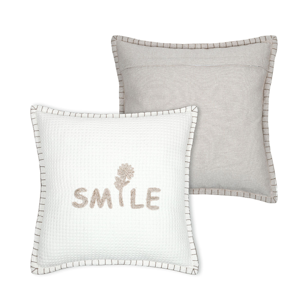 Διακοσμητικό Μαξιλάρι 2 Όψεων (45x45) S-F Ombrage White C1D915001