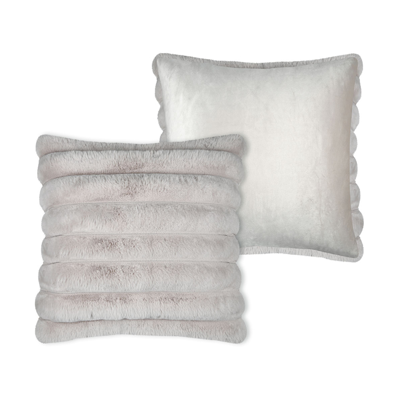 Διακοσμητικό Μαξιλάρι Γούνινο 2 Όψεων (45x45) S-F Polary Ecru C1D946001