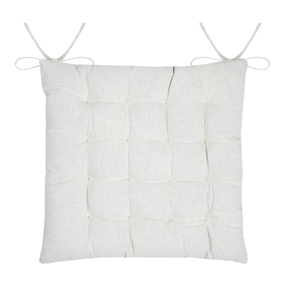 Μαξιλάρι Καρέκλας 2 Όψεων (38x38) S-F Emmy Naturel CUD917002GAL