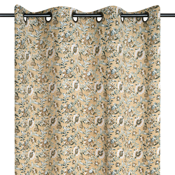 Κουρτίνα (140x260) Με Τρουκς S-F Shana Mustard R6D916001