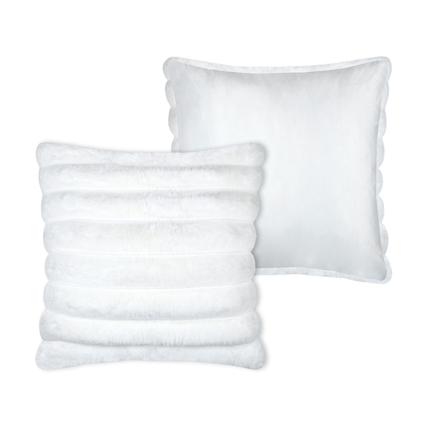 Διακοσμητικό Μαξιλάρι Γούνινο 2 Όψεων (45x45) S-F Polary White C1D946002