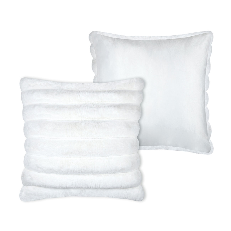 Διακοσμητικό Μαξιλάρι Γούνινο 2 Όψεων (45x45) S-F Polary White C1D946002