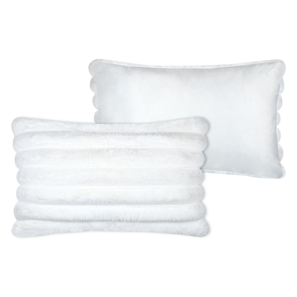 Διακοσμητικό Μαξιλάρι Γούνινο 2 Όψεων (50x80) S-F Polary White C6D946002