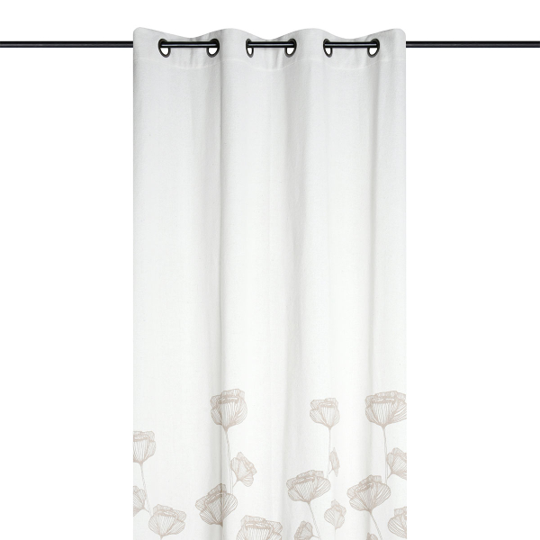 Κουρτίνα (140x260) Με Τρουκς S-F Oriana Naturel R6D938001