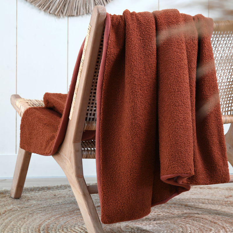 Κουβέρτα Καναπέ Fleece (125x150) S-F Paddou Roux P2D525003