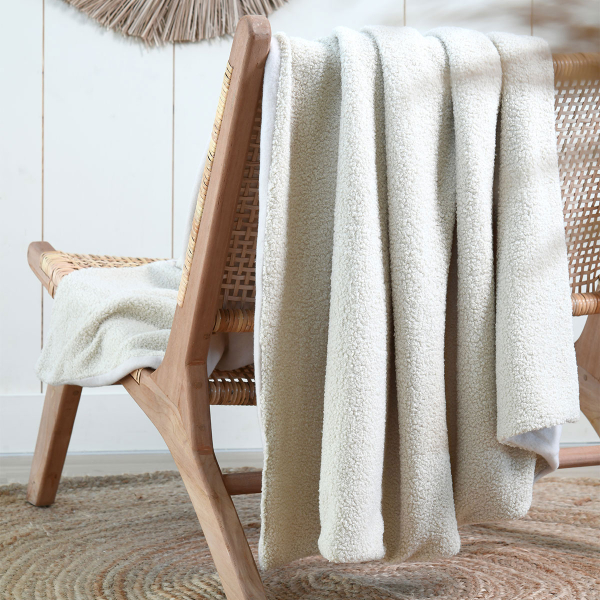 Κουβέρτα Καναπέ Fleece (160x200) S-F Paddou Naturel P3D525002