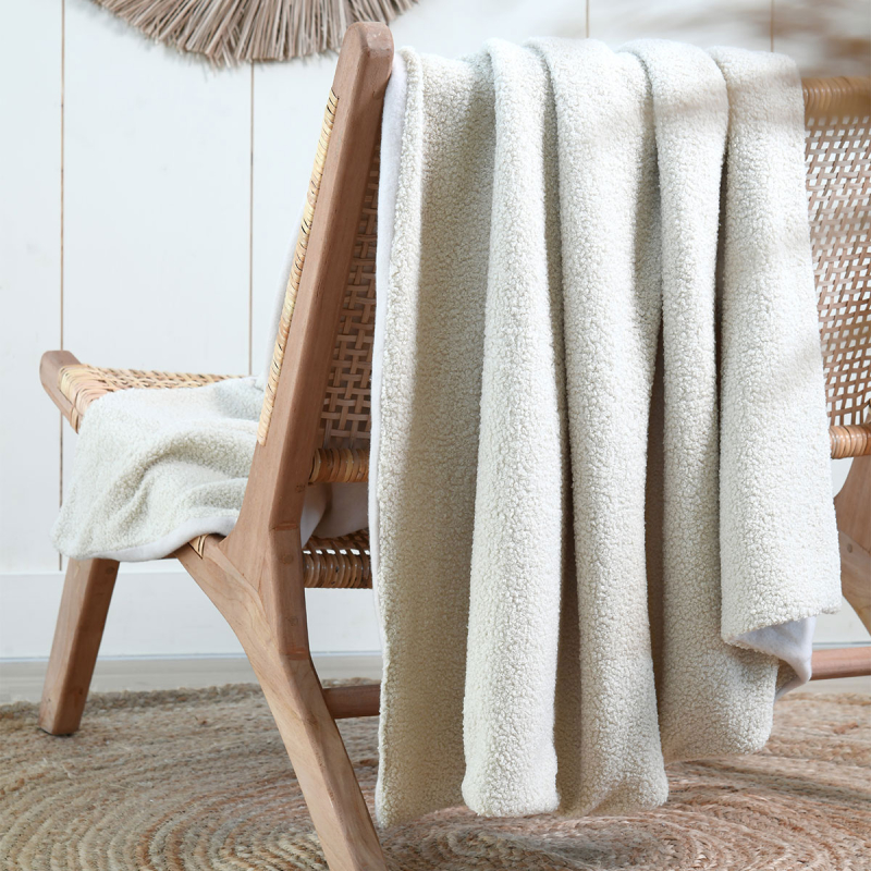 Κουβέρτα Καναπέ Fleece (160x200) S-F Paddou Naturel P3D525002