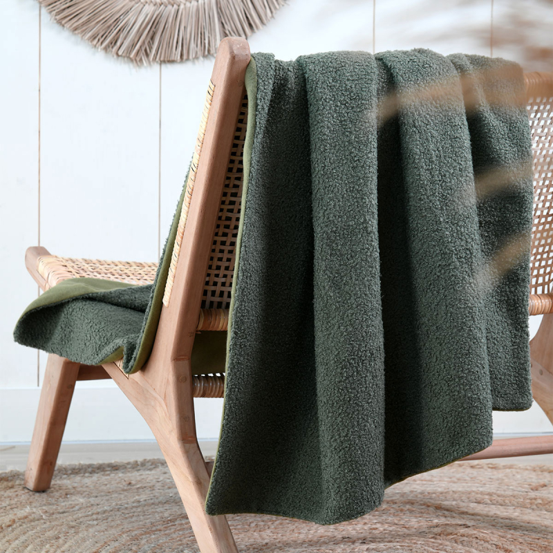 Κουβέρτα Καναπέ Fleece (160x200) S-F Paddou Khaki P3D525004