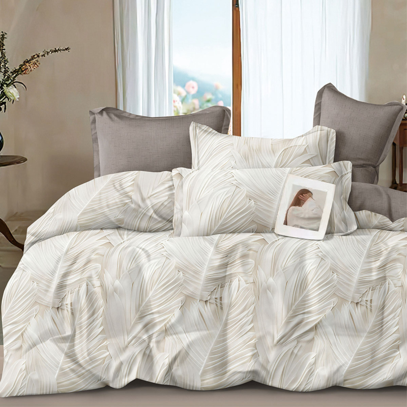 Παπλωματοθήκη Υπέρδιπλη (Σετ 230x250) 2 Όψεων Ravelia Sateen Freya