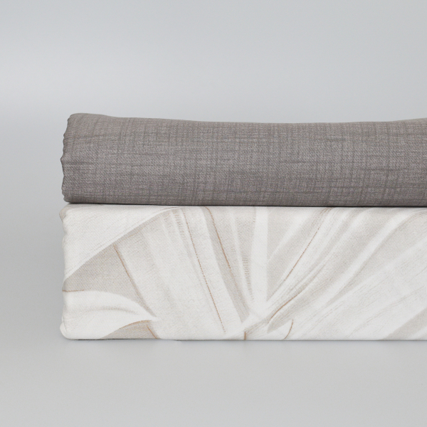 Παπλωματοθήκη Υπέρδιπλη (Σετ 230x250) 2 Όψεων Ravelia Sateen Freya